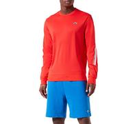 Lacoste Herren Sh5225 Sweatshirts, Corrida/White-Corrida, XXXL
