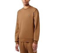 Lacoste Classic Fit Sweatshirt Rundhalsbraun, Einfarbig