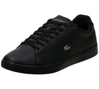 Lacoste Sneaker Carnaby Cup Leder Schwarz Herren Größe 44