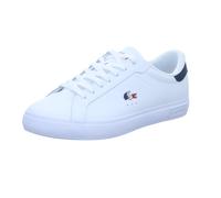 Lacoste Powercourt Colour Sneaker weiß/blau - 42