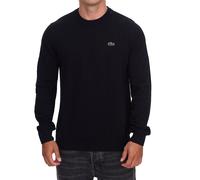 Lacoste Herren Strick-Pullover Baumwoll-Pullover mit Logo-Stickerei Langarm-Shirt AH0128 00 031 Schwarz XS