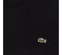 LACOSTE Herren Strickpullover, Merinowolle - Monochrome Carded Wool Jersey Crew Neck Sweater, Regular Fit Schwarz / 3XL XXXL Schwarz
