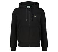 Lacoste Herren Sweatjacke mit Kapuze, schwarz, Gr. S