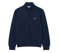 LACOSTE Herren Sweatjacke mit Stehkragen - Zipped Fleece Sweatshirt, Regular Fit Dunkelblau 5XL