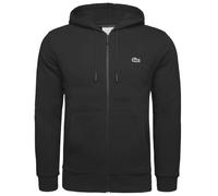Lacoste Zip-up Fleece Hoodie Black Größe: M | Kaputzenpullis Outlet | Herren | Schwarz