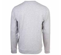 LACOSTE Herren Sweatshirt - Logo Print, Loungewear, Rundhals, Baumwoll-Mix Grau L