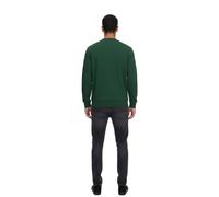 Lacoste Herren Sweatshirt mit Logo-Stickerei Basic-Pullover moderner Baumwoll-Sweater Langarm-Shirt SH9608 00 132 Grün S