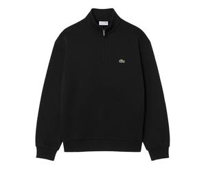 LACOSTE Herren Sweatshirt mit Stehkragen - Zip Fleece Sweatshirt, Regular Fit XXL Schwarz