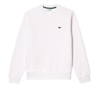 LACOSTE Herren Sweatshirt, Rundhals - Fleece, Classic Fit, Logo, Baumwoll-Mix 5XL Weiß