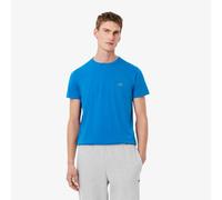 Lacoste Herren-T-Shirt aus hellblauer Pima-Baumwolle mit Rundhalsausschnitt III / S