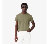 Lacoste Herren-T-Shirt aus Pima-Baumwolle mit Rundhalsausschnitt in Grün III / S