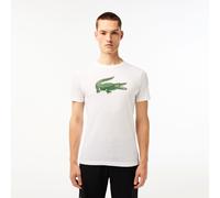 Lacoste Herren T-Shirt Lacoste Big Logo Core Performance T-Shirt White/Green M
