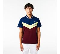 Lacoste Herren T-Shirt Lacoste Medvedev New York Night Polo Methylene/Limeira M