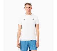 Lacoste Herren T-Shirt Lacoste Roland Garros Performance Tee-Shirt White S