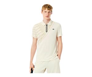 Lacoste Herren T-Shirt Lacoste Ultra-Dry Zipped Tennis Polo Lapland M
