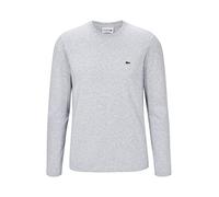 Lacoste Herren T-Shirt Langarm TH2040, Männer Basic Tshirt,Tee,Regular Fit,Grau,5