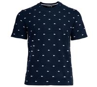 LACOSTE Herren T-Shirt - Loungewear, Rundhals, Baumwollmischung, Muster XL Mehrfarbig