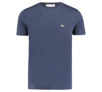 Lacoste Herren T-Shirt Rundhals TH2038, Männer Basic Tshirt,Tee,Regular Fit,Blau,3 (S)