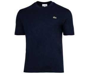 LACOSTE Herren T-Shirt, Rundhals - Classic Fit, Baumwolle, Logo, einfarbig 6XL Blau
