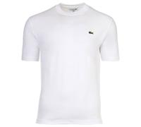 LACOSTE Herren T-Shirt, Rundhals - Classic Fit, Baumwolle, Logo, einfarbig Weiß XL