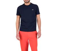 Lacoste Herren T-Shirt Rundhals TH5071, Männer Logo Tshirt,Print Tee,Regular Fit,Blau,6