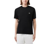 Lacoste Herren T-Shirt Rundhals TH7318, Männer Basic Tshirt,Tee,Regular Fit,Schwarz,4 (M)