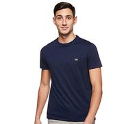 Lacoste Herren T-Shirt Th6709 , Blau (Marine) , Small (Herstellergröße: 3)