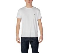 Lacoste Herren T-Shirt Weiß Kurzarm Rundhals Frühling/Sommer - Größe: XL
