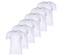 Lacoste T-Shirt 6er Pack Herren weiß, S