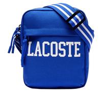 Lacoste Herren Tasche Kuriertasche Umhängetasche Print Collage Ladigue Vertical Camera Bag, Farbe:Blau, Artikel:-N35 blue