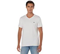 T-shirt col V en jersey de coton by Lacoste M