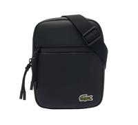 Lacoste Herren Umhängetasche S Flat Crossover Bag, Handtasche,Schultertasche,Cross-Body,Noir (P00),Einheitsgröße (One Size)