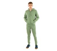 Lacoste Herren Zip-Up Fleece Hoodie Jacke, Thym, L