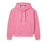 Lacoste - Hoodie mit durchgehendem Reißverschluss für Damen Piqué (Pink) EU 36 / UK 8