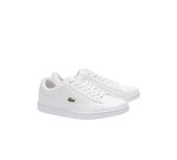 Lacoste Hydez Damen-Sneaker aus Leder, Weiß/Gold, 40.5 EU