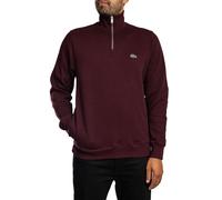 Lacoste Interlock-Sweatshirt Mit Hohem Kragen, Rot M