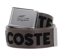 LACOSTE Jacquard Webbing Belt W120 Morel Noir