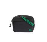 Lacoste LCST - Umhängetasche 25 cm - jacquard webbing noir
