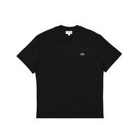 LACOSTE T-Shirt Herren Regular Fit Kurzarm Rundhals Baumwolle schwarz, L