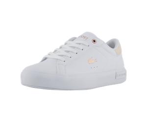 Lacoste Junior´s Powercourt Sneakers für Damen, weiß, Größe 38 ½ EU