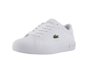 Lacoste Junior´s Powercourt Sneakers für Kinder, weiß, Größe 39 EU / 5,5 Kids UK
