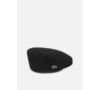 Lacoste - Kappe Béret en feutre de laine mélangée - Schwarz - Größe L