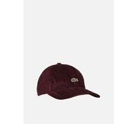 Lacoste - Kappe Casquette ajustable en velours - Bordeaux - Größe T.U