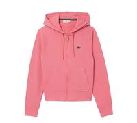 Lacoste - Kapuzenpullover Durchgehender Reißverschluss für Damen (Pink) EU 36 / UK 8