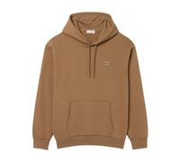 LACOSTE Herren Hoodie - Fleece Hoodie, Kapuze, Regular Fit Hellbraun / M M Braun