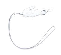 LACOSTE Key Holder Shiny Silver