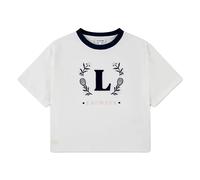 Lacoste Kids 447620 Kurzarm-t-shirt 14 Jahre Farine