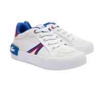 Lacoste Kinder/Kinder L004 Sneaker, weiß / rot, 5.5 UK