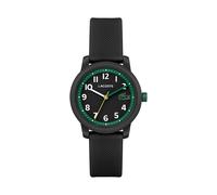 Lacoste Analog Quarzuhr für Kinder mit Schwarzes Silikonarmband - 2030042