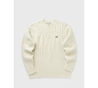 Lacoste - Relaxed Fit-Pullover aus Wolle - Sweatshirt-Strick M beige